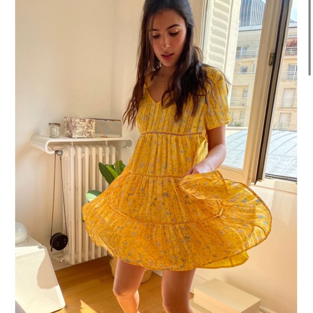 Urban outfitter yellow dress🌼🌼🌼